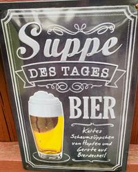 Biergarten Suppe