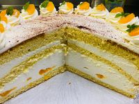 K&auml;sesahnetorte